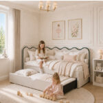 Tapicerowane łóżko dziecięce z szufladą Maya2 - obrazek 17