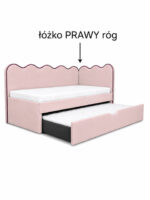 Tapicerowane łóżko dziecięce z szufladą Maya2 - obrazek 11